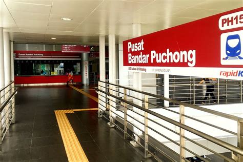 The long awaited lrt extension routes from sri petaling to puchong is now partially started their operations. Pusat Bandar Puchong LRT Station, LRT station just next to ...