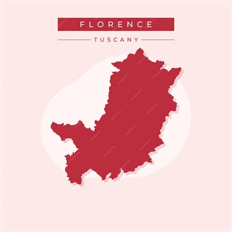 Premium Vector Vector Illustration Vector Of Florence Map Italy