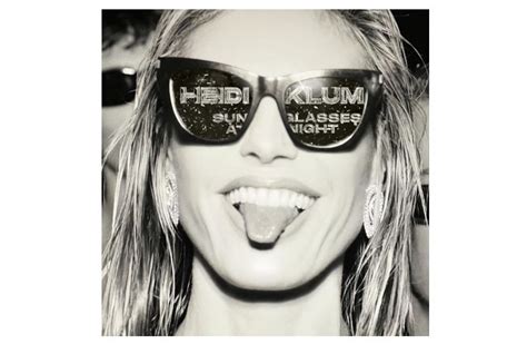 Heidi Klum Sunglasses At Night Schmusade