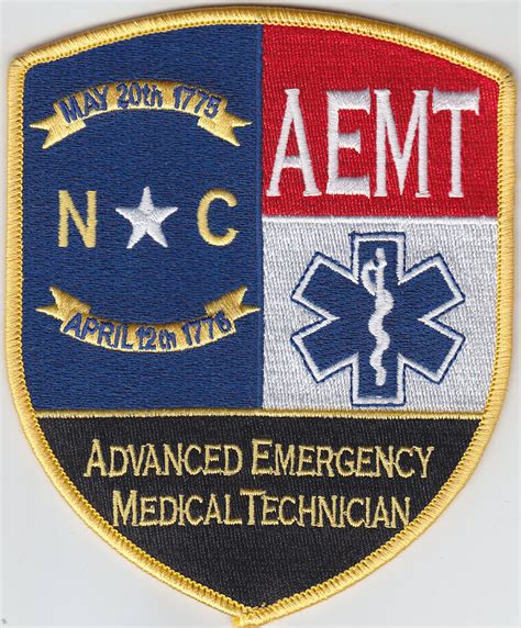 North Carolina Aemt Adavnaced Emergency Medical Technician Nc New Style