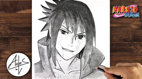 How To Draw Sasuke Uchiha Step By Step Anime Drawing Tutorial