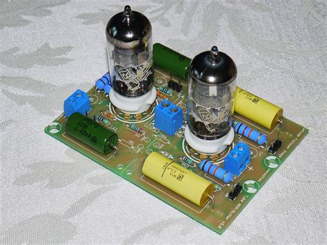 Of both guitar and audio tube amp schematics availablefor download. DIY Universal PCB for tube preamp CCDA stage ECC88 from stereo24 on Tindie