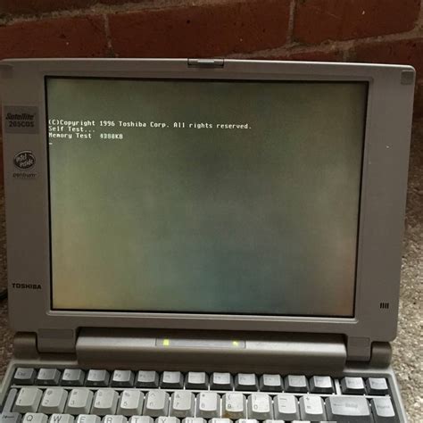 Windows 95 Laptop And Doom Slothic