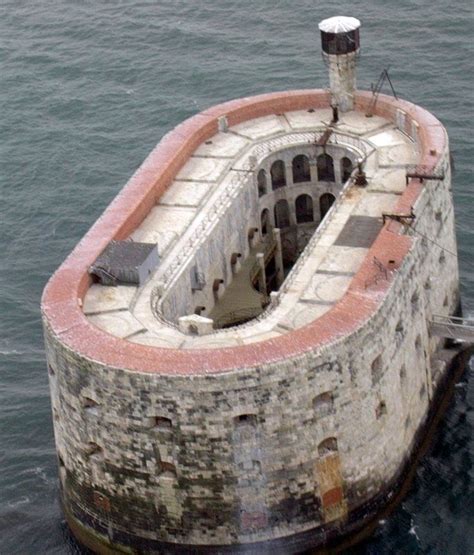 Fort Boyard Pretty Sure The Square Ish Pads Are Cannon Emplacements