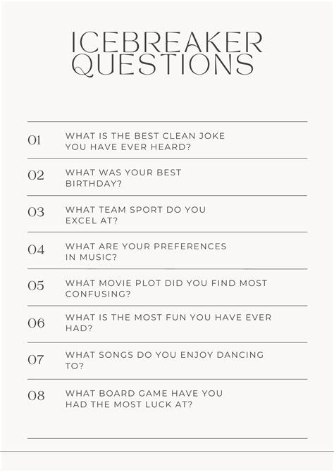 Best Icebreaker Questions For Team Building At Work