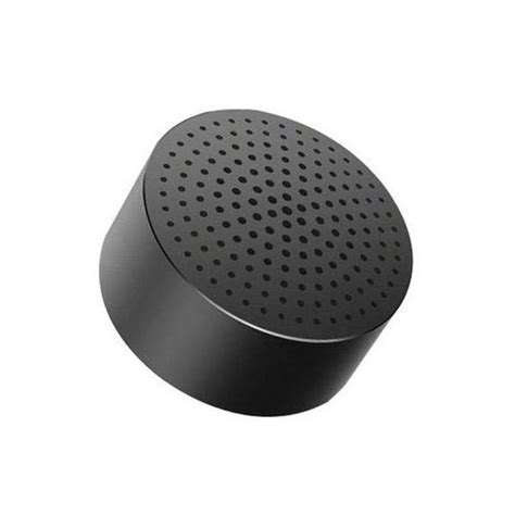 Black Round Mini Bluetooth Speaker Ayka Digital Id