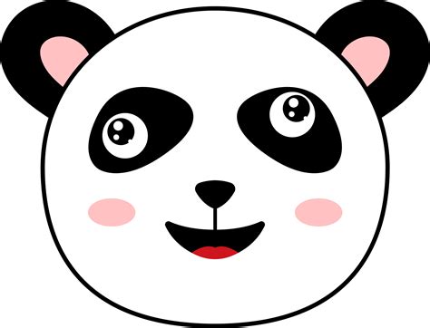 Panda Bear Clipart Design Illustration 9398019 Png