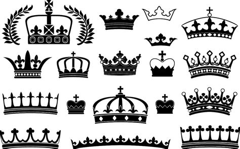 Crowns Silhouette Vector Download Crowns Silhouette Png Hd Crowns
