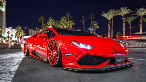 Lamborghini Lamborghini Huracan Red Wallpapers Hd Desktop And