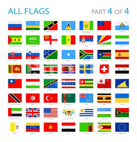 Full Collection Of World Flags In Alphabetical Order Flags Of The