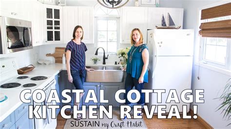 Coastal Cottage Kitchen Makeover Reveal Tour The Graystone Beach