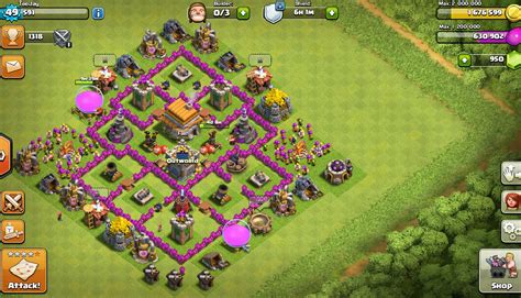 20+ Best Town Hall 6 Base Designs Anti Everything 2019