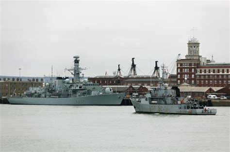 French Navy Ships Arrive In Portsmouth