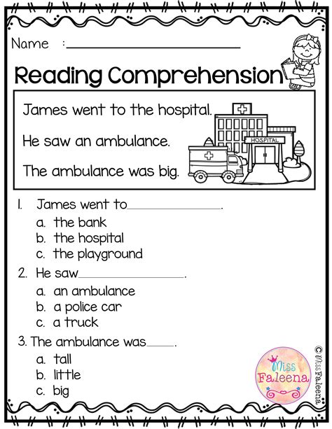 First Grade Reading Packets Printable