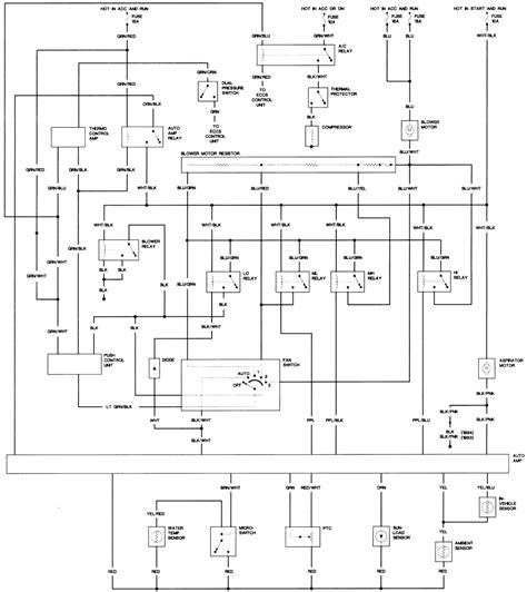 Associated wiring diagrams for the cruise control system of a 1990 honda civic. 88 Nissan wiring diagram