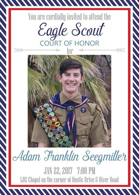 Sample mayoral citation for citizenship ceremony • 28. CUSTOM Eagle Scout Court of Honor Invitation | Eagle scout ...