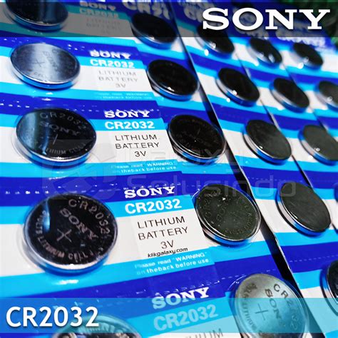 Toko Komputer Online Malang Jual Sony Cmos Battery Cr2032 Murah Free