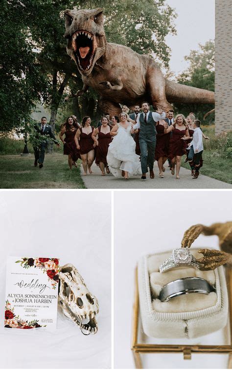 Jurassic Park Wedding Better Together Photography Wisconsinwedding