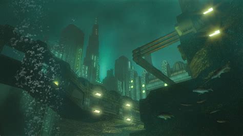 The Top Ten Most Imaginative Games Underwater City Bioshock