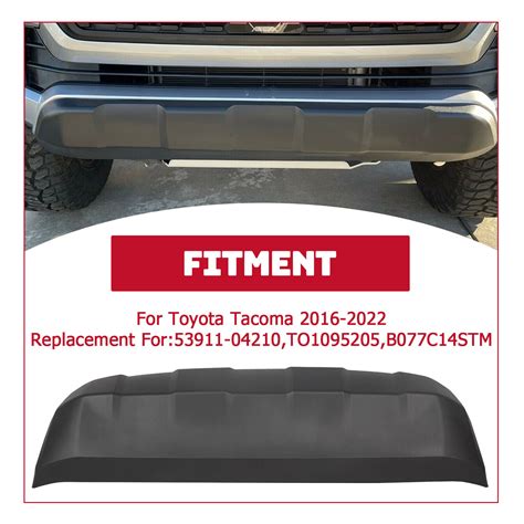 For Toyota Tacoma 2016 2022 Front Lower Bumper Valance Panel Skid Plate