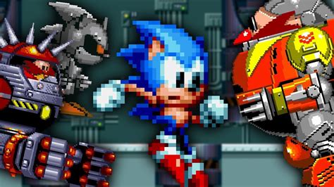 Sonic Mania Classic Final Bosses Walkthrough Youtube