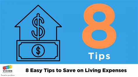 8 Easy Tips To Save On Living Expenses Vision Property And Finance