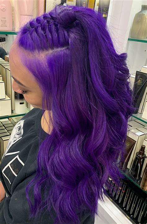 25 Purple Hair Color Ideas That Will Add Dimension Your