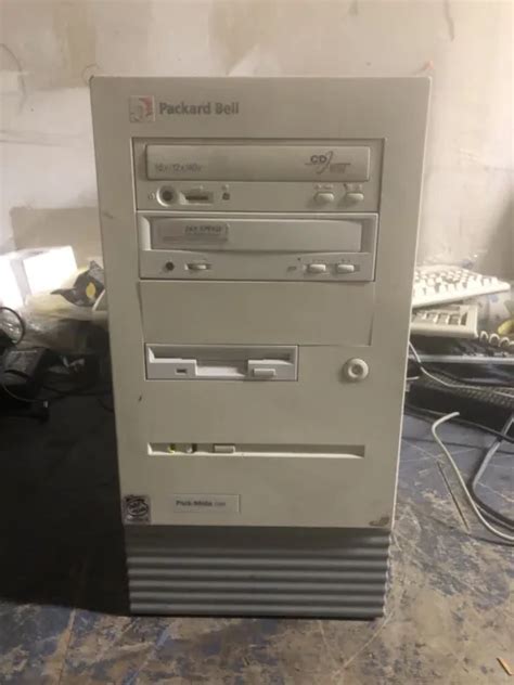 Vintage Packard Bell Pack Mate 7068 Pentium Ii 300mhz Desktop Computer