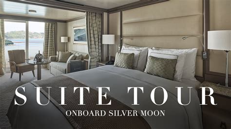 Silver Moon Deluxe Veranda Suite Tour Silversea Cruises YouTube