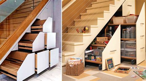 Very Useful Under Stair Storage Ideas For Modern Staircase Designs