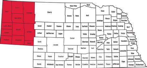 Nebraska County Map Download Scientific Diagram