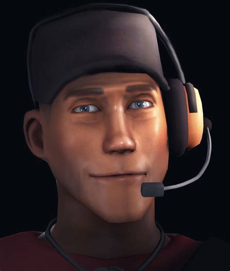 An Animated Man With Headphones On His Ears Looking At The Camera While