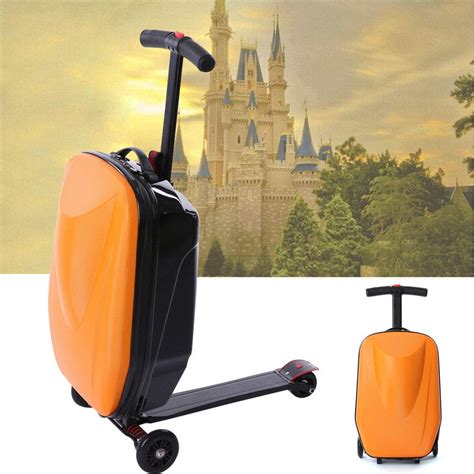 Luggage Scooter 20 Foldable Multifunctional Scooter Suitcase With