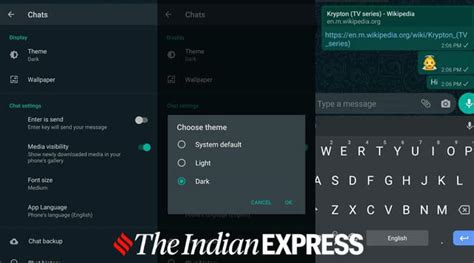 Whatsapp For Android Beta Users Get Dark Mode Heres How To Enable