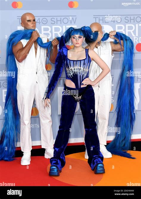 Ashnikko Arriving For The Brit Awards 2020 At The O2 Arena London