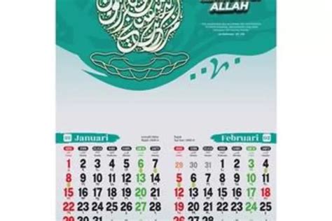 Kalender Hijriah Islam Januari 2023 Dilengkapi Tanggal Masehi Jumadil