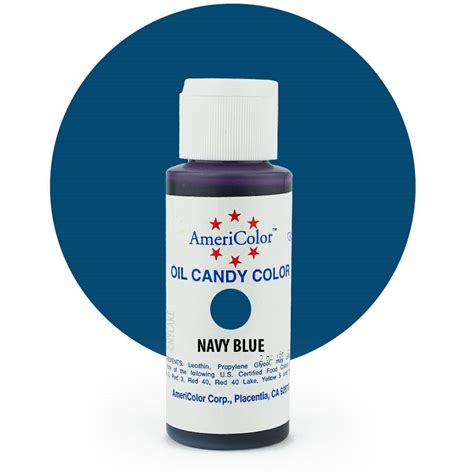 Navy Blue Candy Color 2 Ounces By Americolor