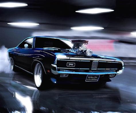Classic Muscle Car Wallpapers Hd By Wallpaper Medium