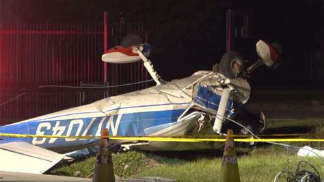 Houston Crash One Person Killed In Single Engine Plane Crash