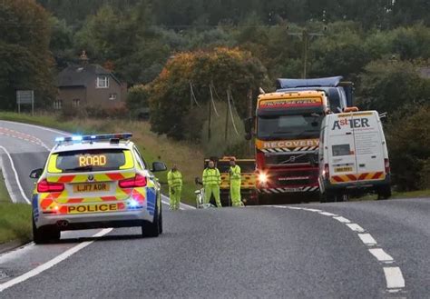 This Is The Lorry And Car Smash Which Closed The A69 Near Hexham