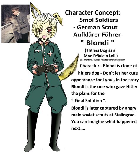 German Military Anime Girl