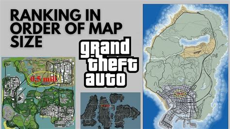 Ranking The Gta Games Based On Map Size