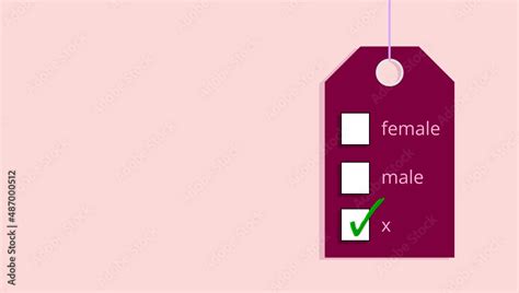 Tag Third Gender Classifications Label Non Binary And Intersex People Sex Designation As X