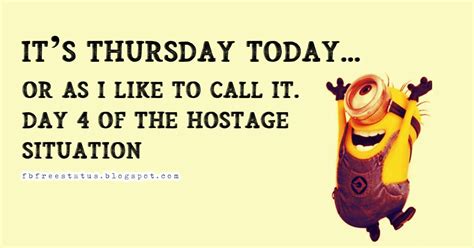 Funny Thursday Quotes To Be Happy On Thursday Morning