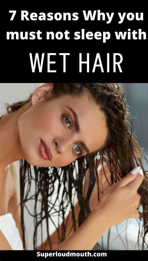 07 Reasons Why You Should Not Sleep With Wet Hair Sleeping With Wet