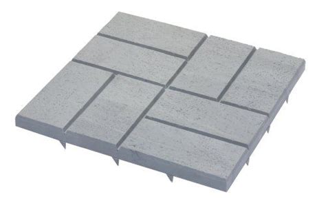Patio Tiles For Backyard Emsco Group 2157 Poly Patio Pavers Grey 16