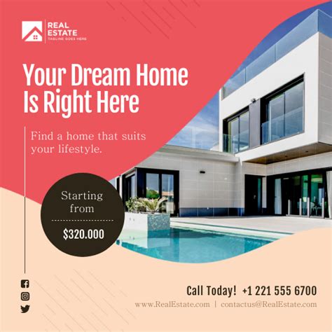 Create Free Real Estate Ads Postermywall