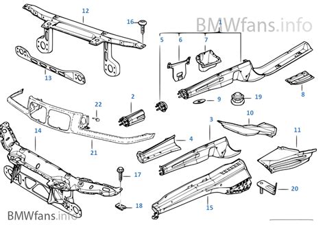 Front Body Parts Bmw 3 E36 316i M43 Europe