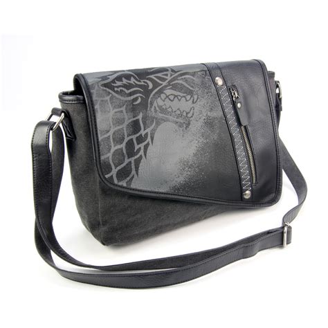 Game Of Thrones House Stark Mini Messenger Bag Womens At Mighty Ape Nz