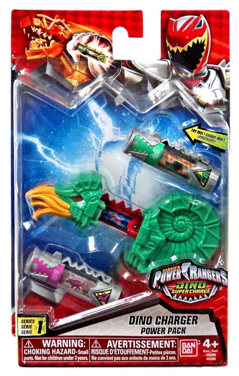 Power Rangers Dino Super Charge Series 1 Green Dino Charger Power Pack